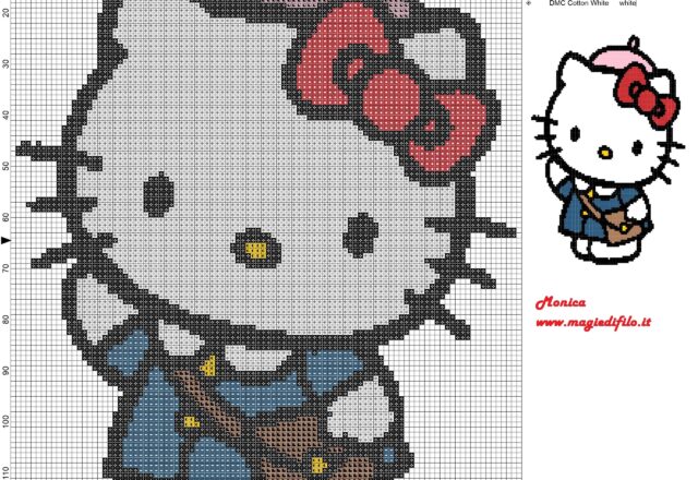 hello_kitty_at_the_school_cross_stitch_pattern_