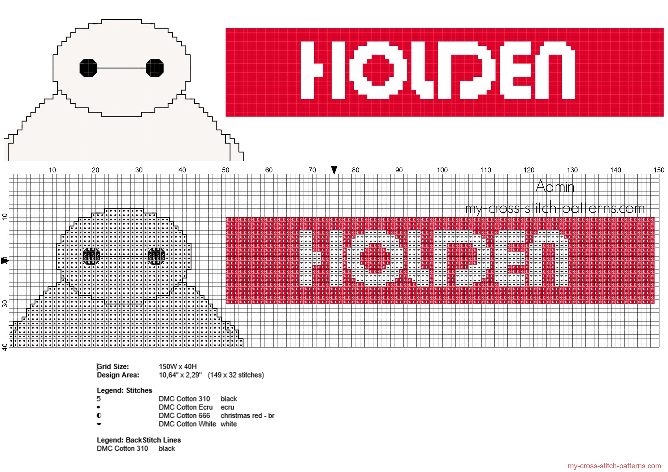 holden_cross_stitch_baby_male_name_with_baymax_from_disney_big_hero_6