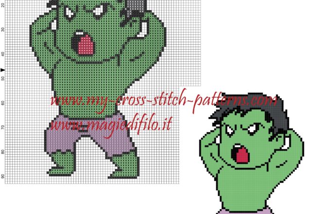 hulk_cross_stitch_pattern_