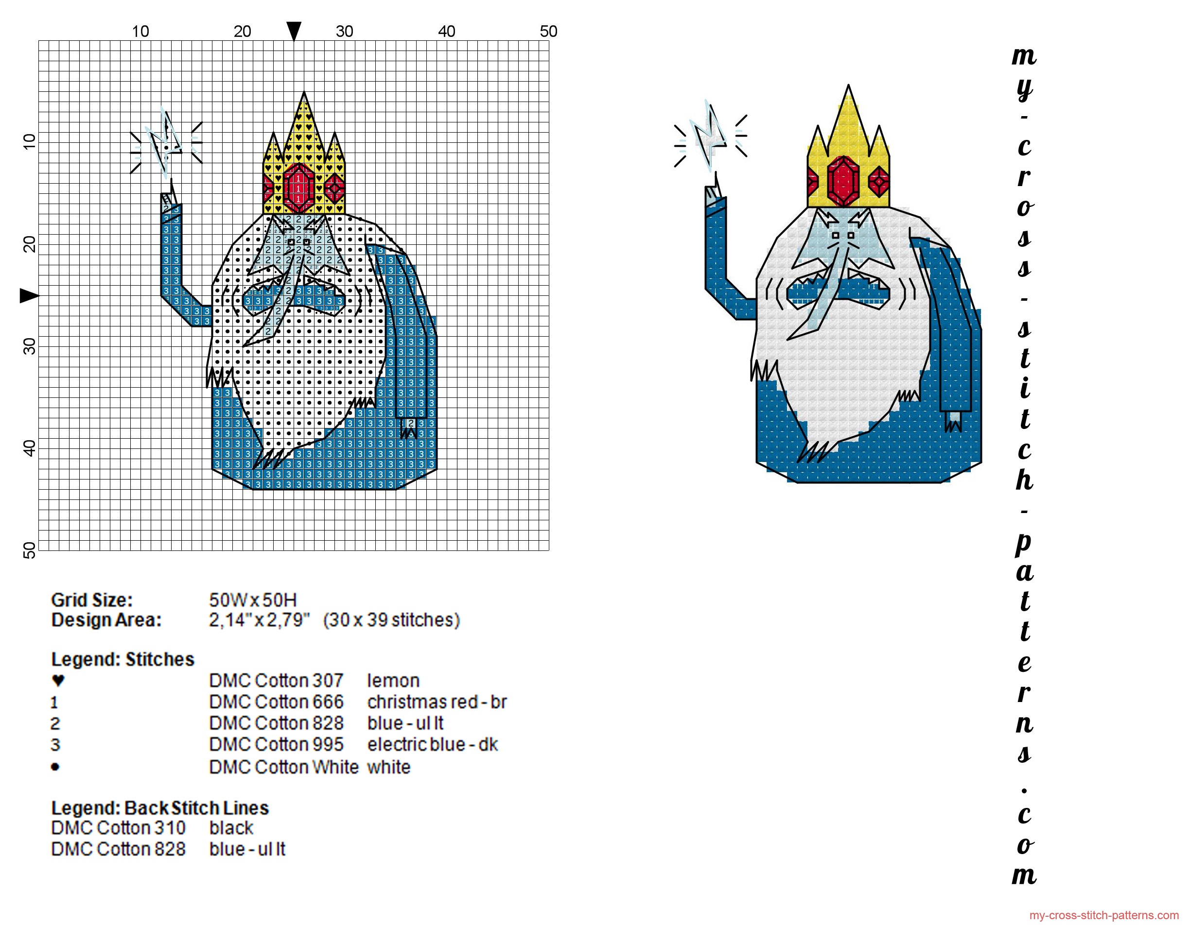 ice_king_adventure_time_cross_stitch_pattern