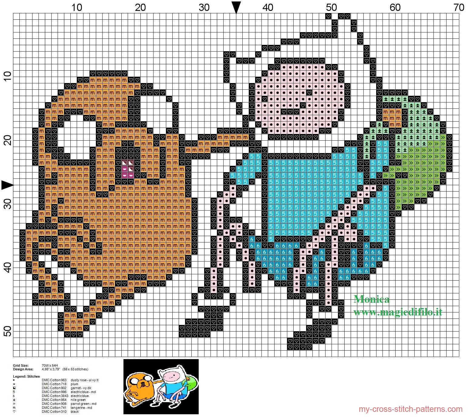 jake_and_finn_2_adventure_time_cross_stitch_pattern