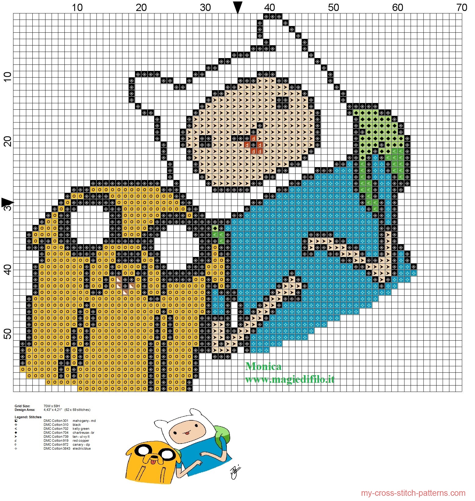 jake_and_finn_adventure_time_cross_stitch_pattern