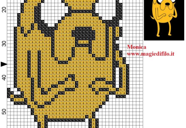 jake_the_dog_adventure_time_cross_stitch_pattern