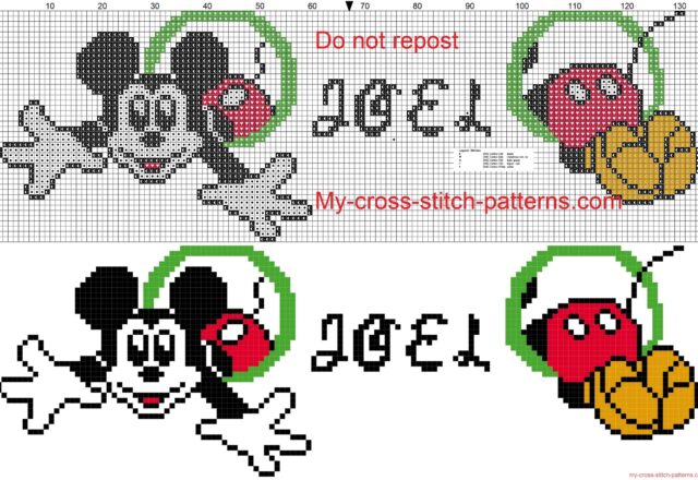 joel_name_whit_mickey_mouse_cross_stitch_patterns_free