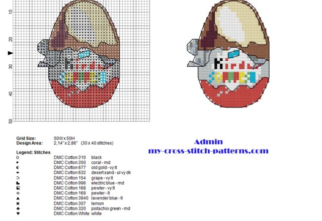 kinder_surprise_kinder_egg_small_cross_stitch_pattern_with_back_stitch