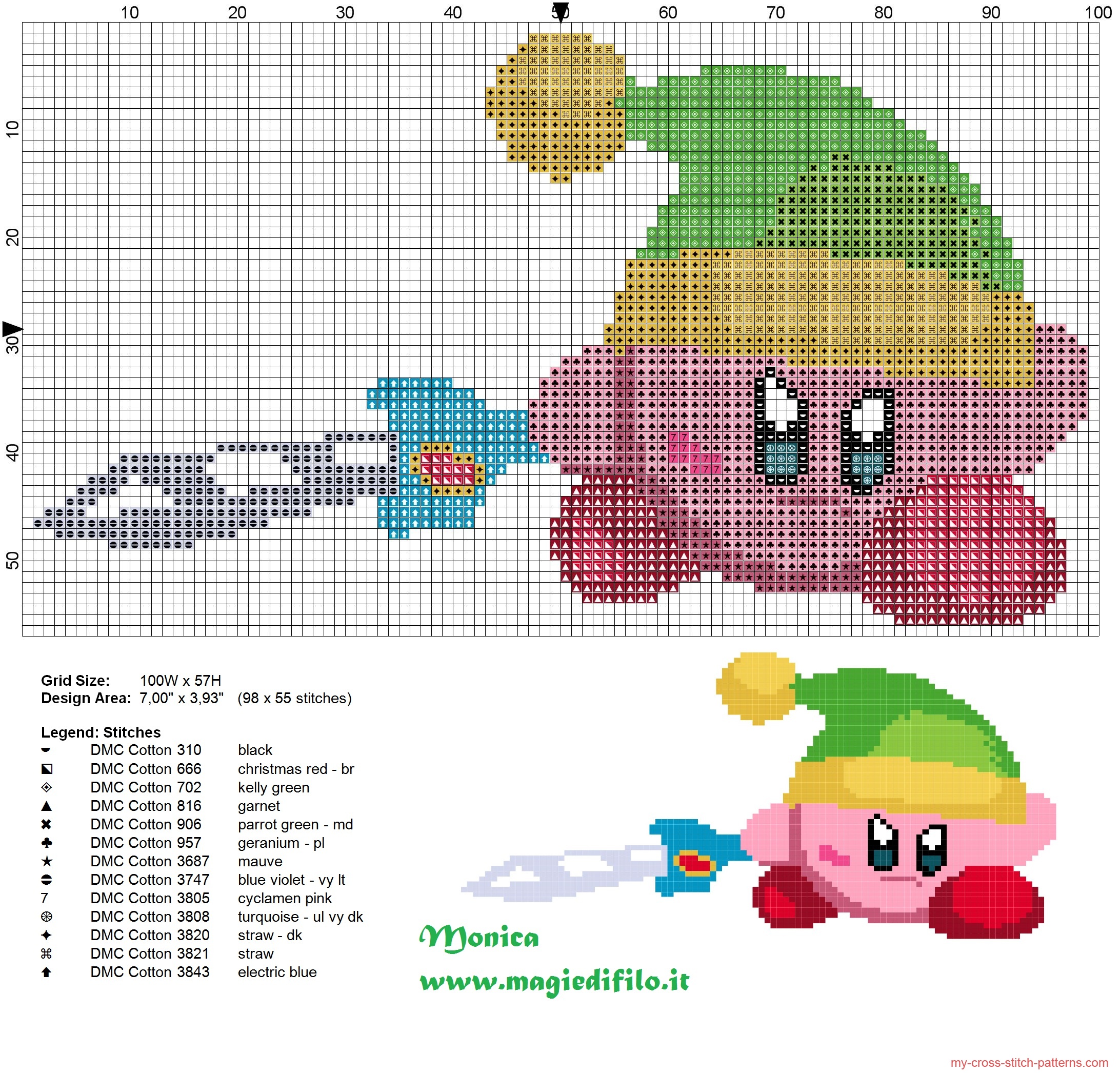 kirby_link_cross_stitch_pattern