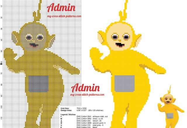 laa_laa_the_yellow_teletubbies_cross_stitch_pattern