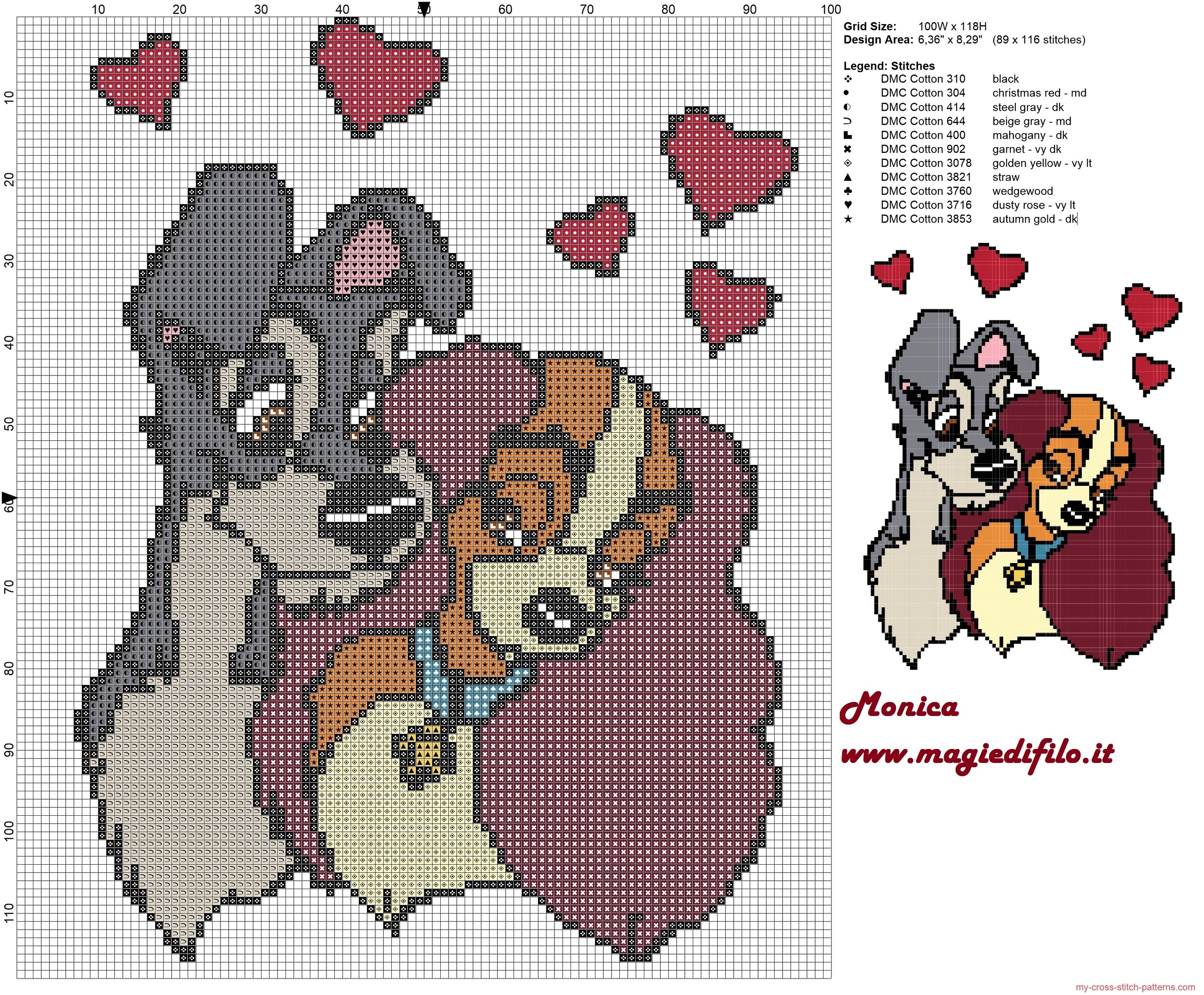 lady_and_the_tramp_2_cross_stitch_pattern_