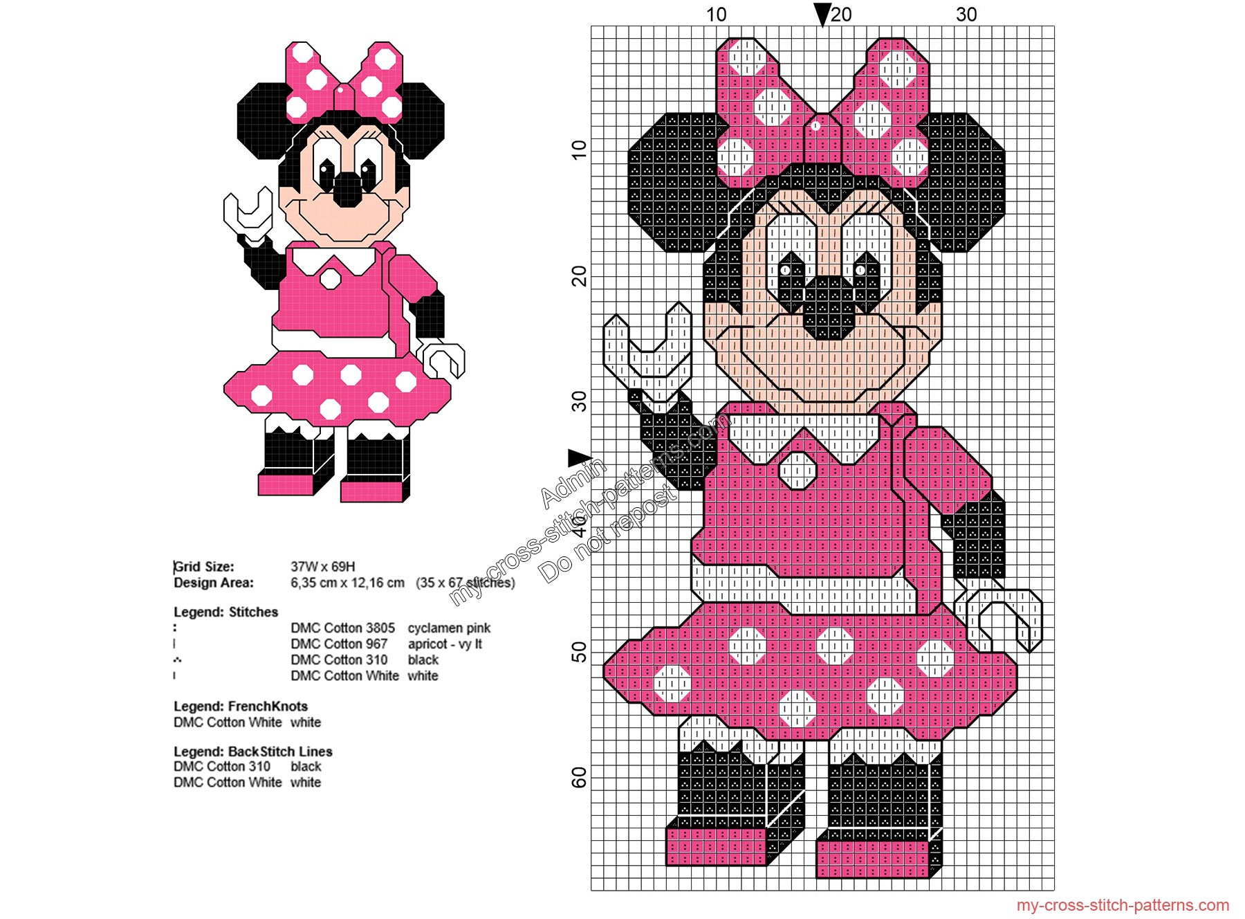 lego_minifigures_disney_minnie_mouse_free_cross_stitch_pattern_35x67