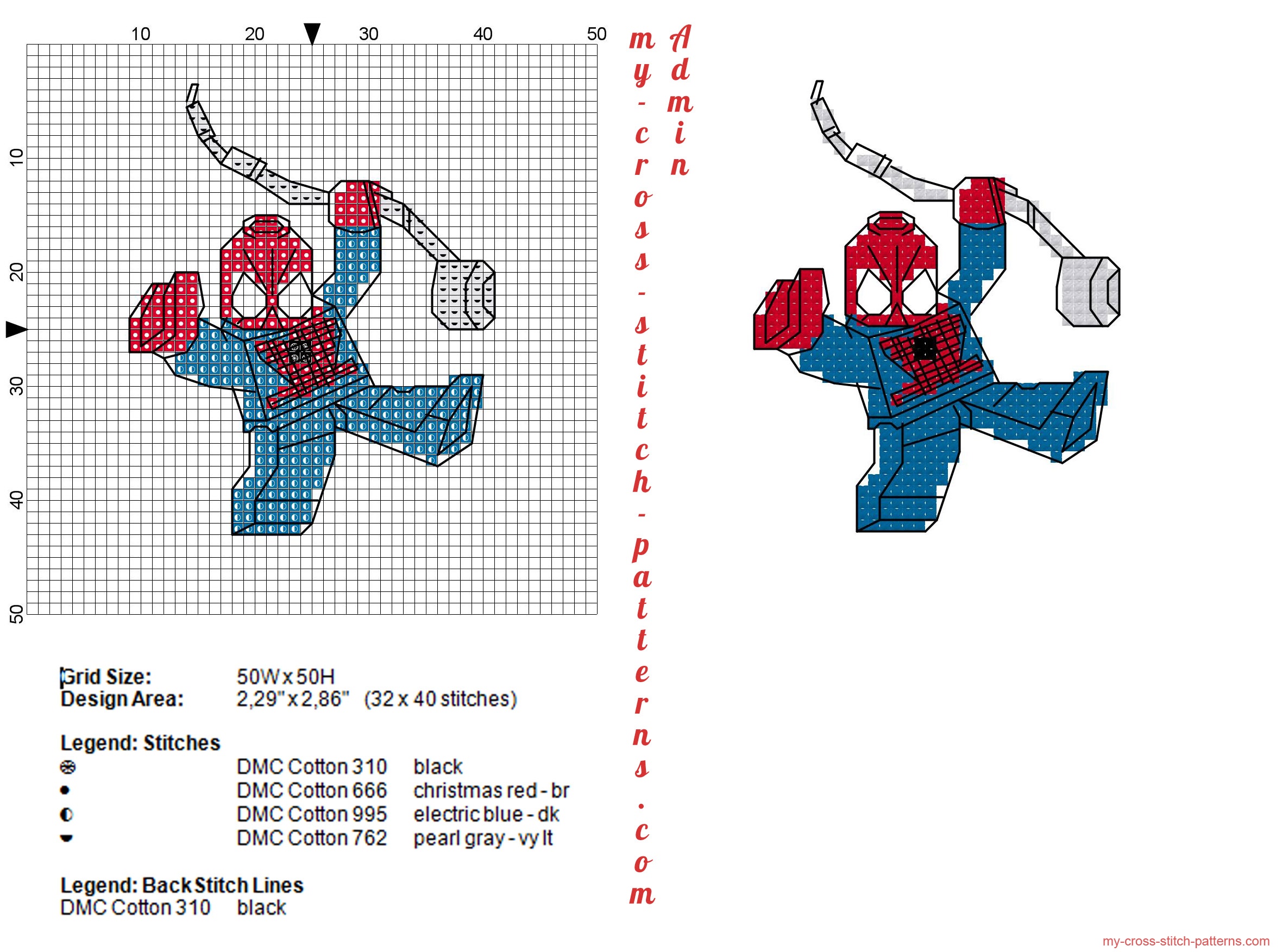 lego_spiderman_cross_stitch_pattern_32x40_4_dmc_threads