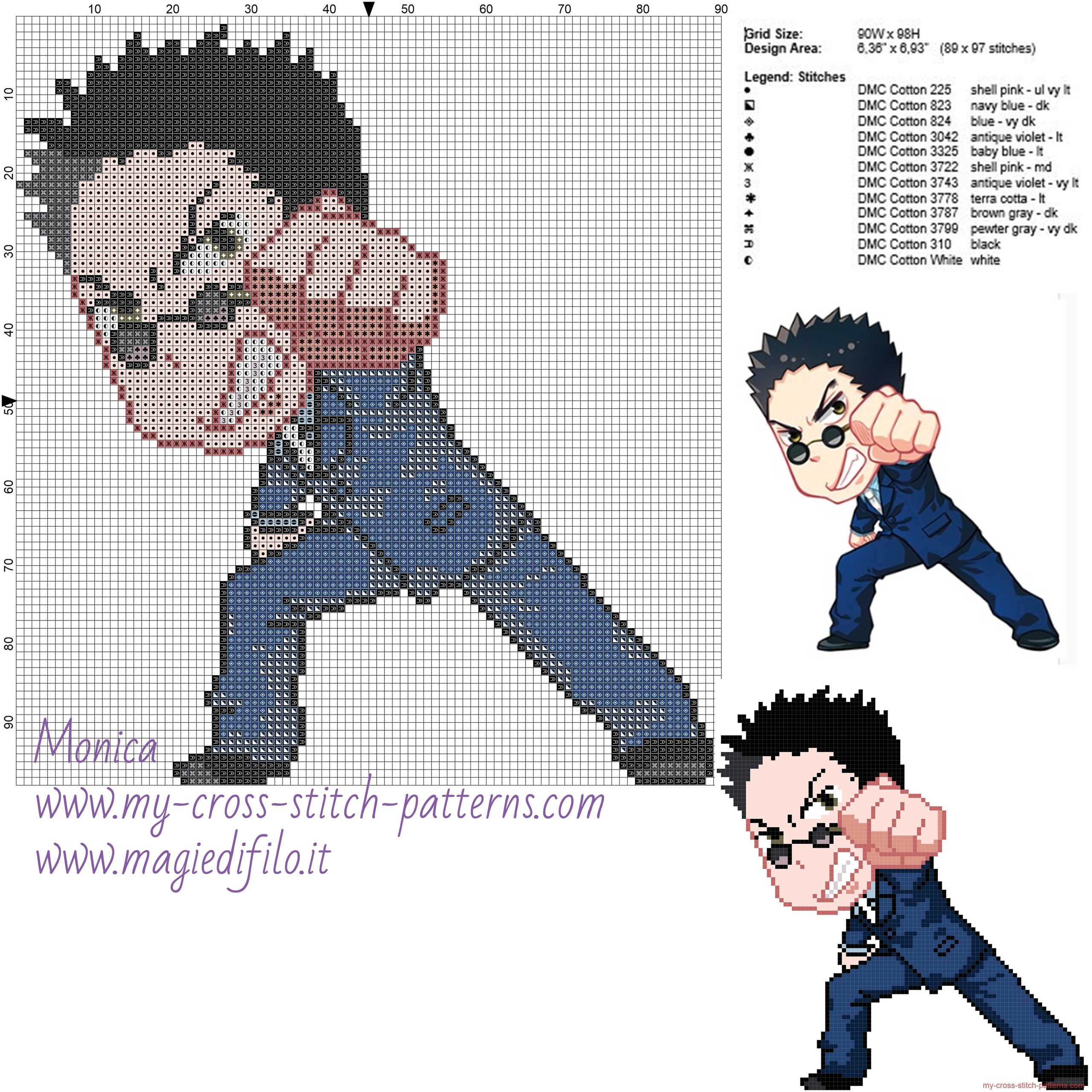 leorio_hunter_x_hunter_cross_stitch_pattern_