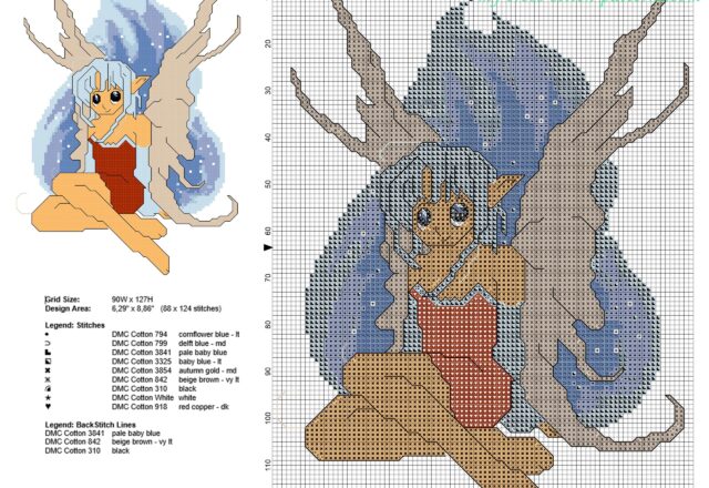 light_blue_hair_fairy_free_cross_stitch_pattern_with_half_stitch_use_88_x_124_9_dmc_threads