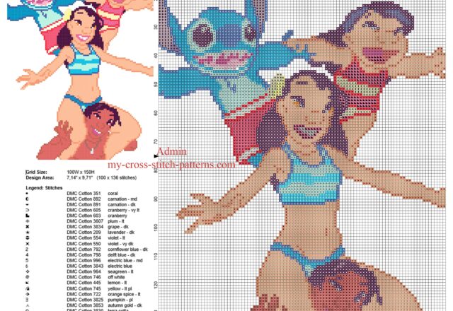 lilo__stitch_surfing_free_cross_stitch_pattern