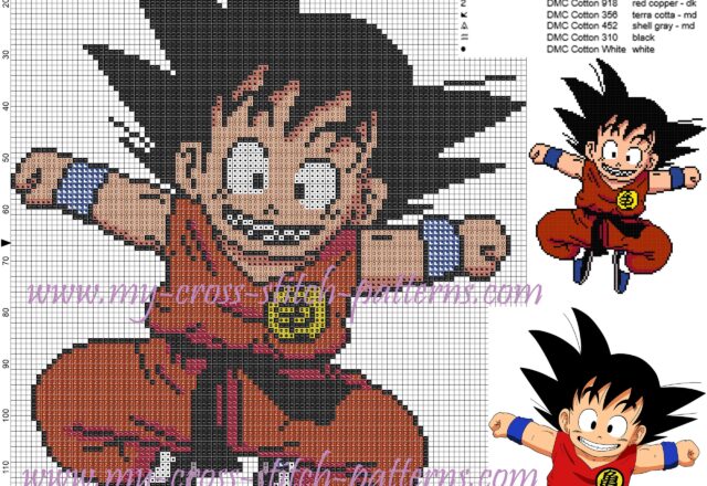 little_goku_cross_stitch_pattern_