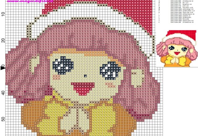 little_memole_cross_stitch_pattern