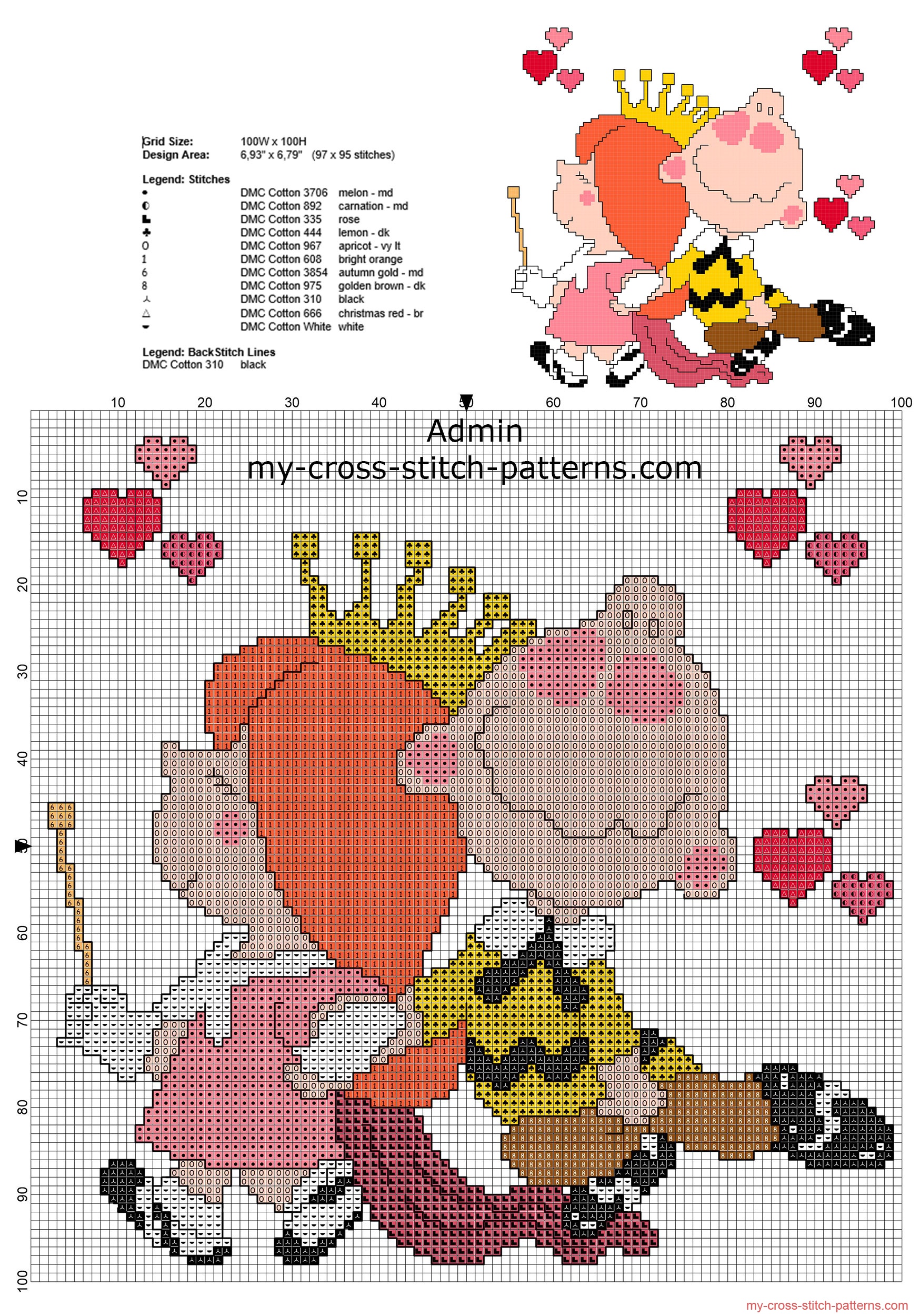 little_red_haired_girl_and_charlie_brown_in_love_free_cross_stitch_pattern