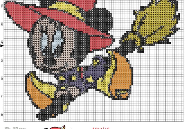 little_witch_minnie_cross_stitch_patten