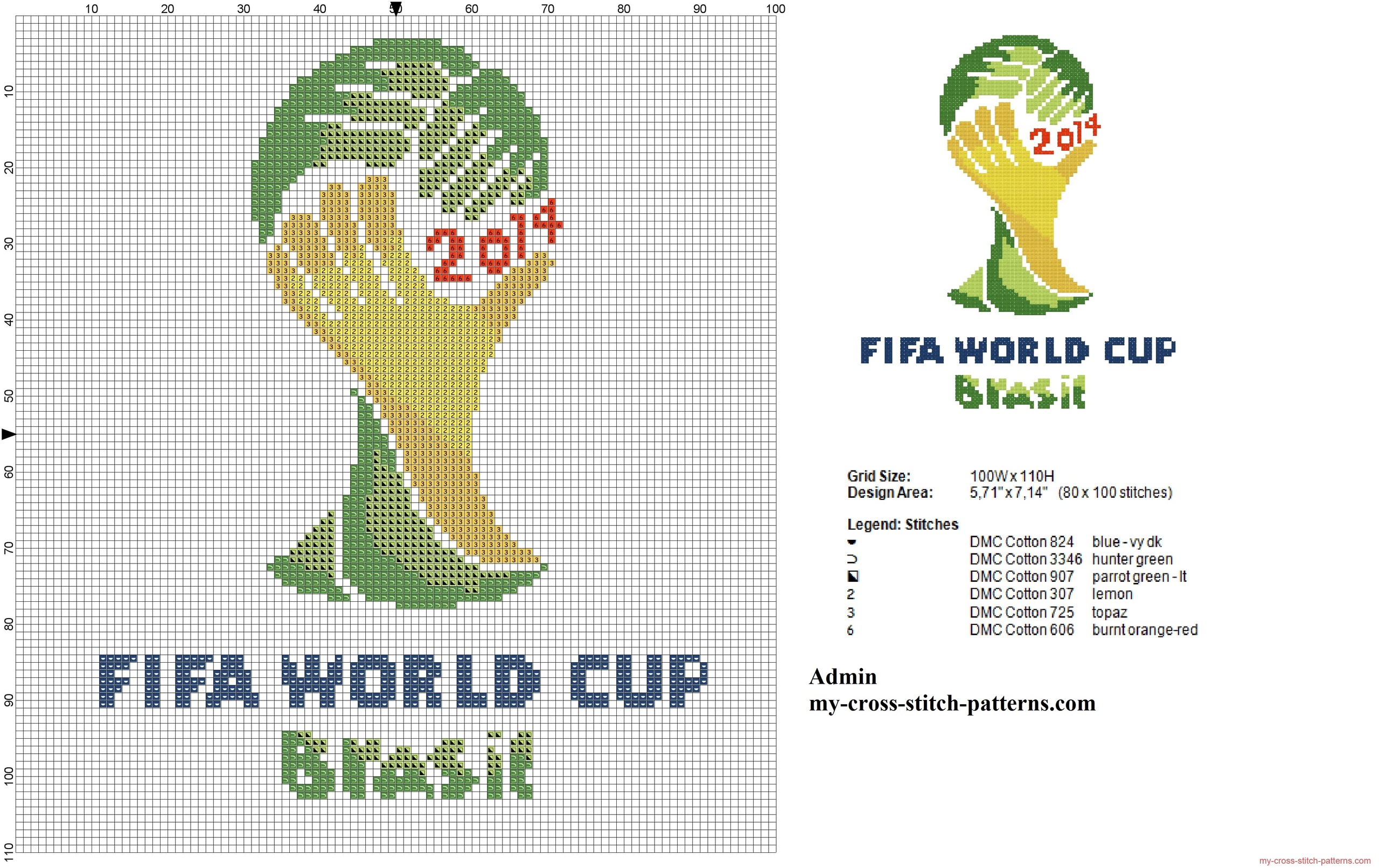 logo_fifa_world_cup_2014_cross_stitch_pattern