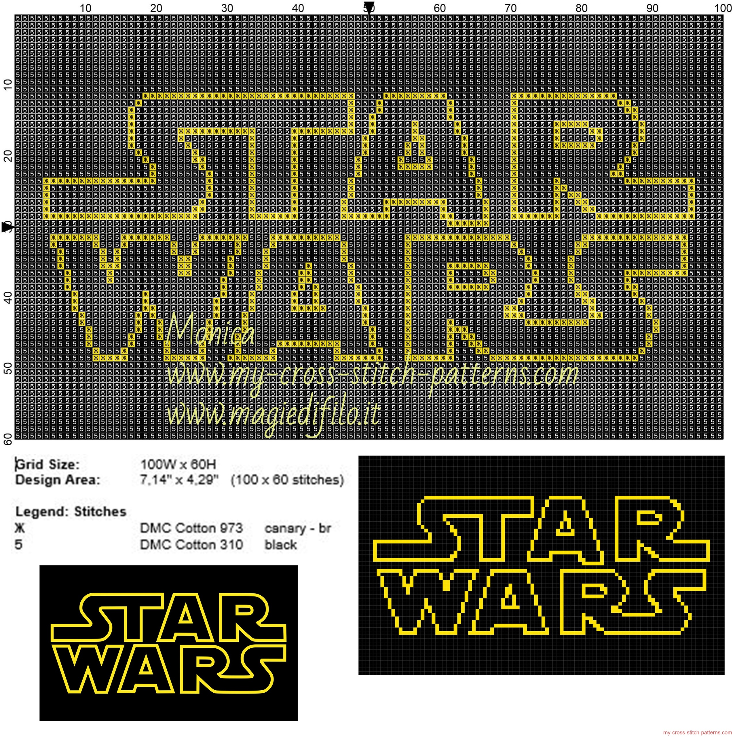 logo_star_wars_cross_stitch_pattern_