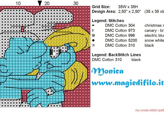 lovely_smurfs_2_cross_stitch_pattern_