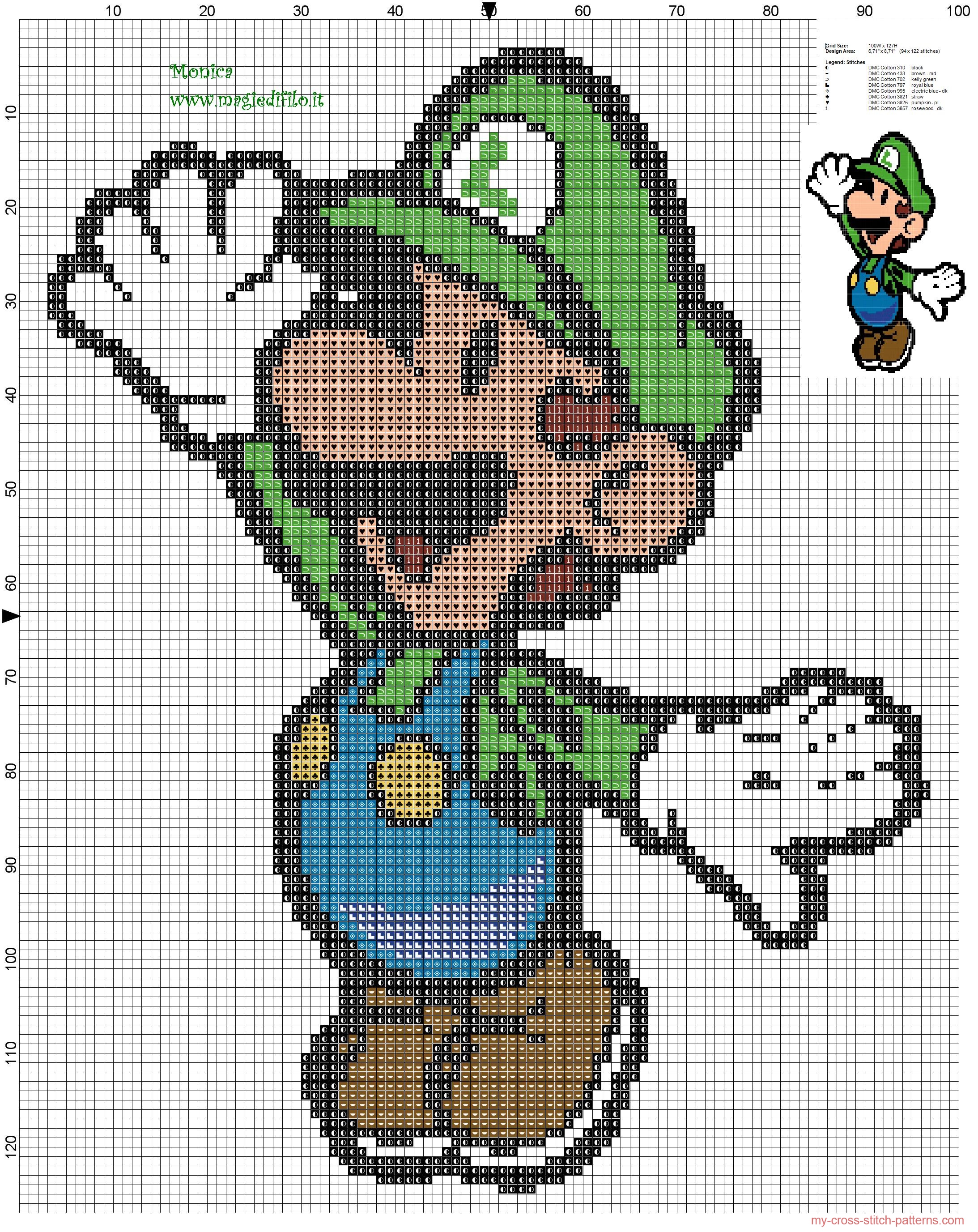 luigi_cross_stitch_pattern