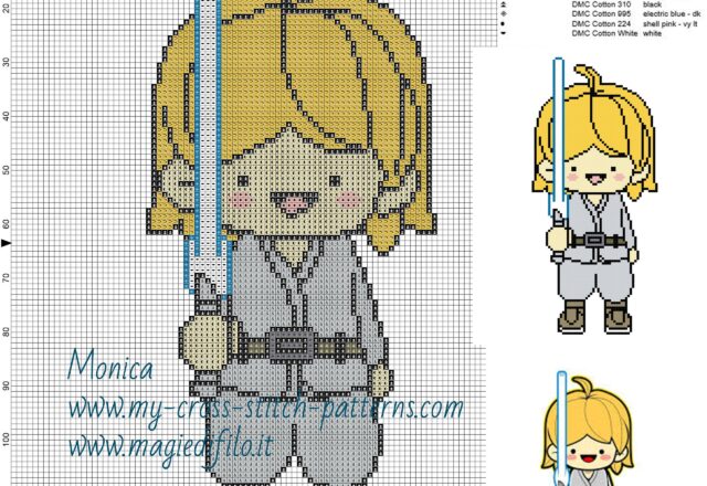 luke_skywalker_star_wars_cross_stitch_pattern_