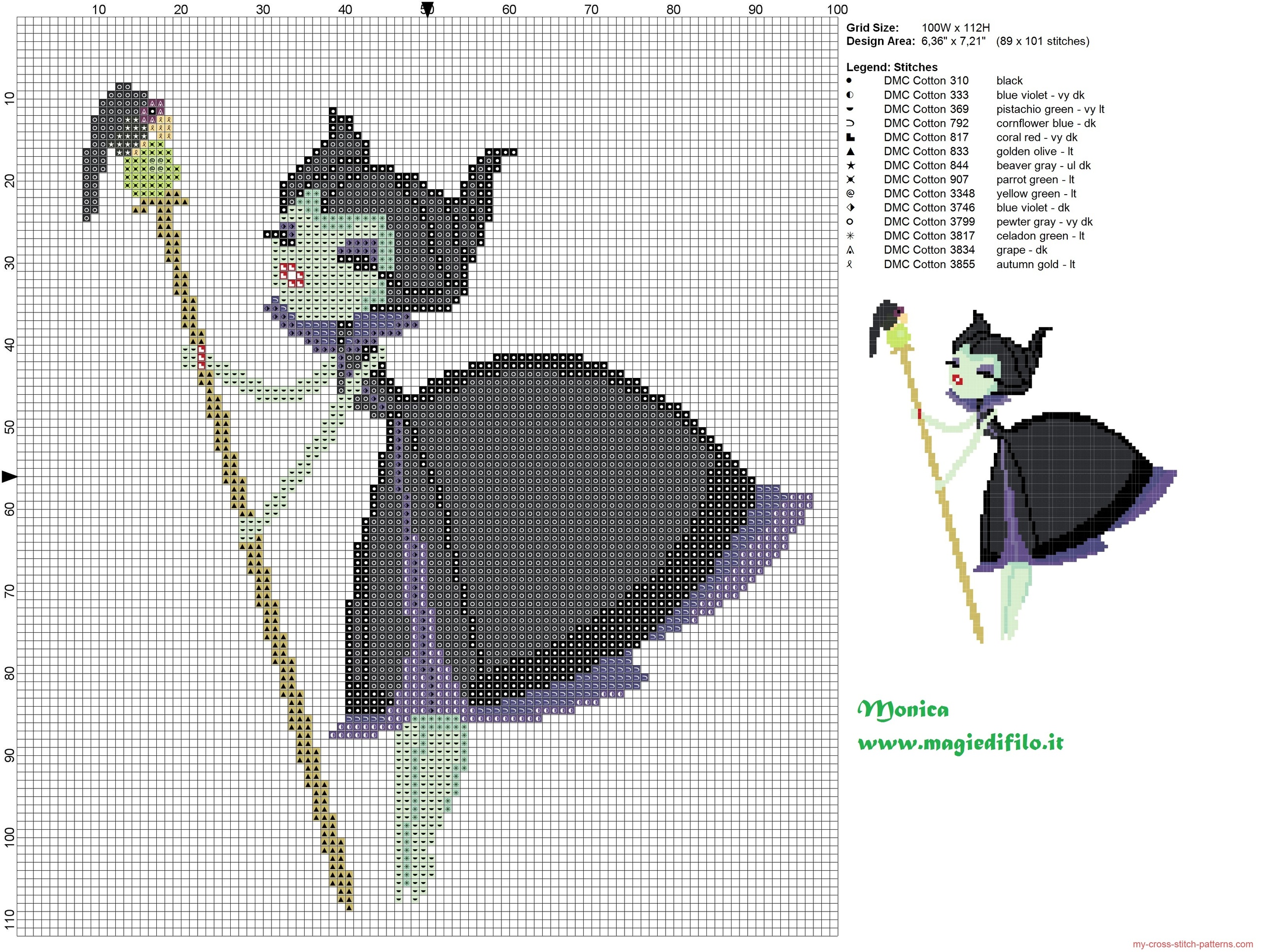 maleficent_cross_stitch_pattern_