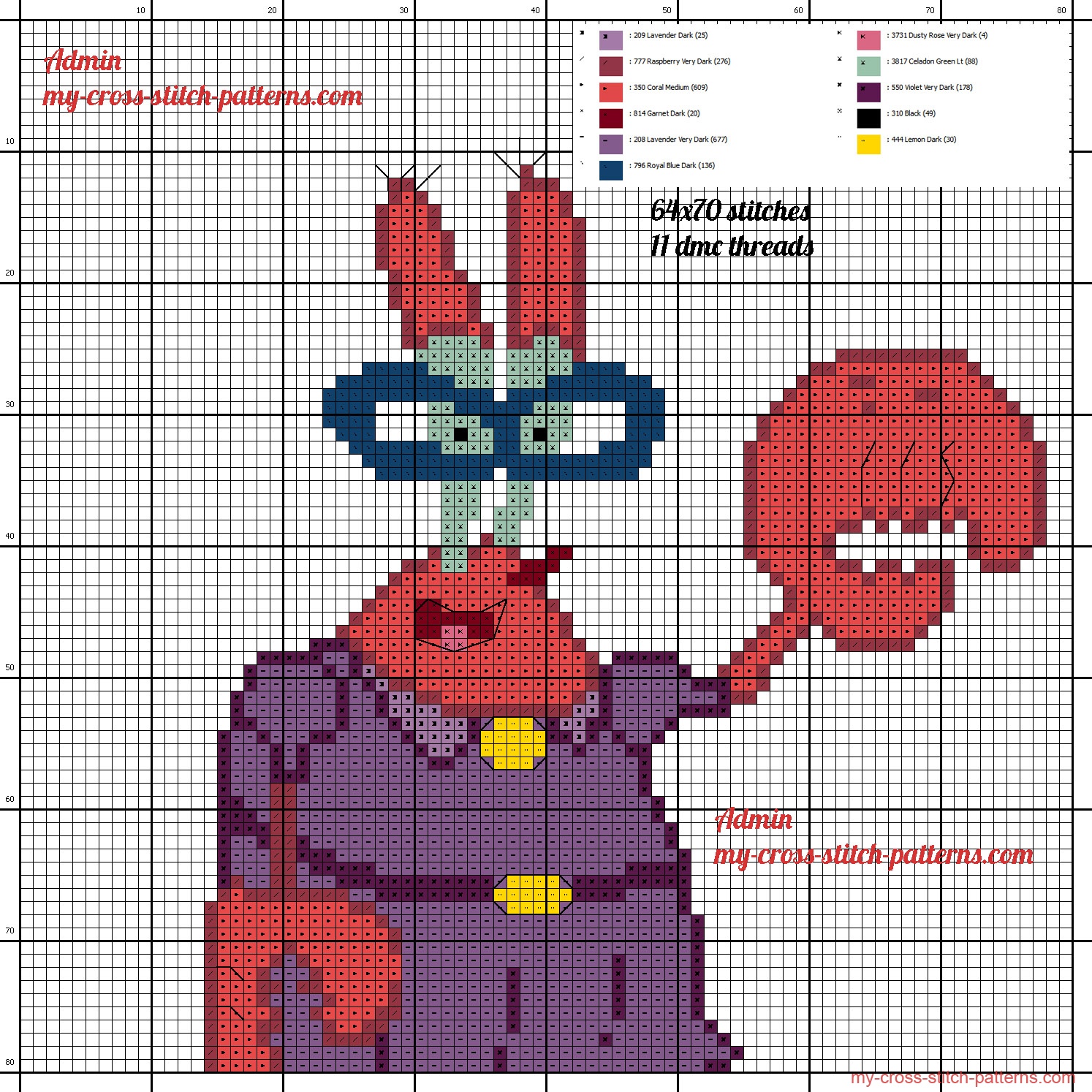 mama_krabs_free_cross_stitch_pattern_made_with_crosti_software