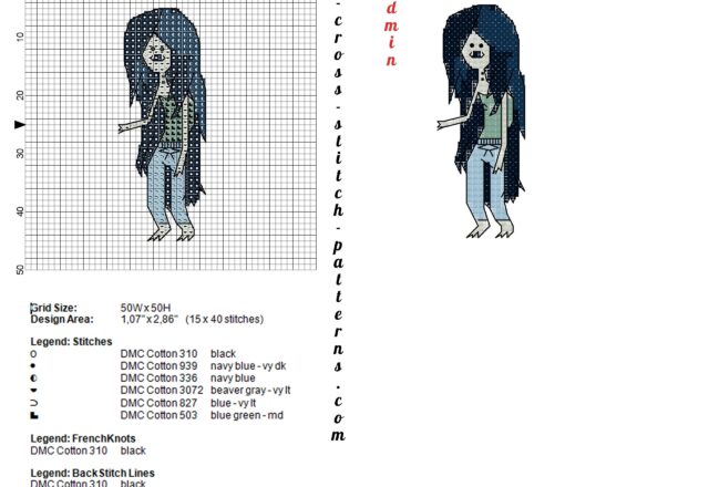 marceline_adventure_time_character_cross_stitch_pattern