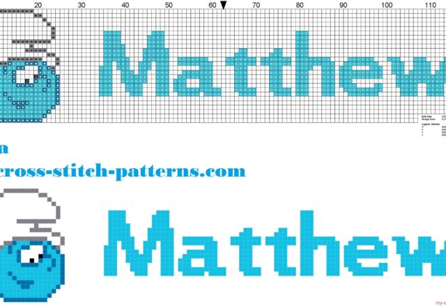 matthew_name_with_baby_smurf