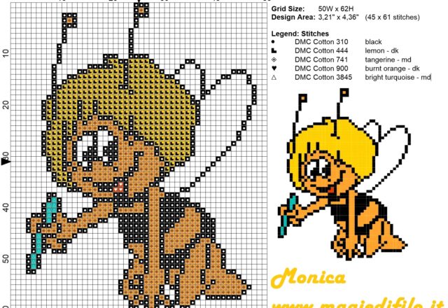 maya_the_bee_cross_stitch_pattern_