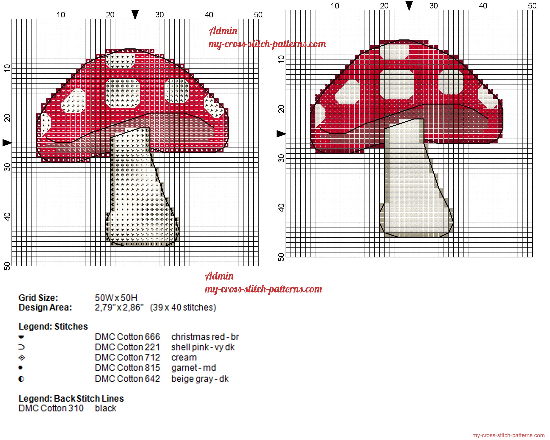 medium_size_poisonous_red_mushroom_cross_stitch_pattern