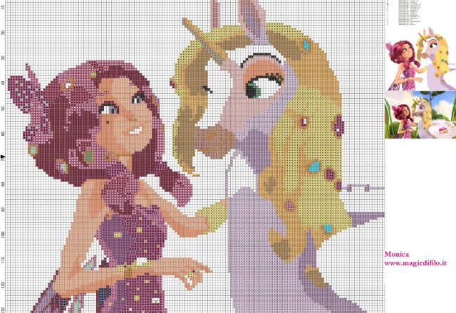 mia_with_unicorn_2_cross_stitch_pattern_mia_and_me