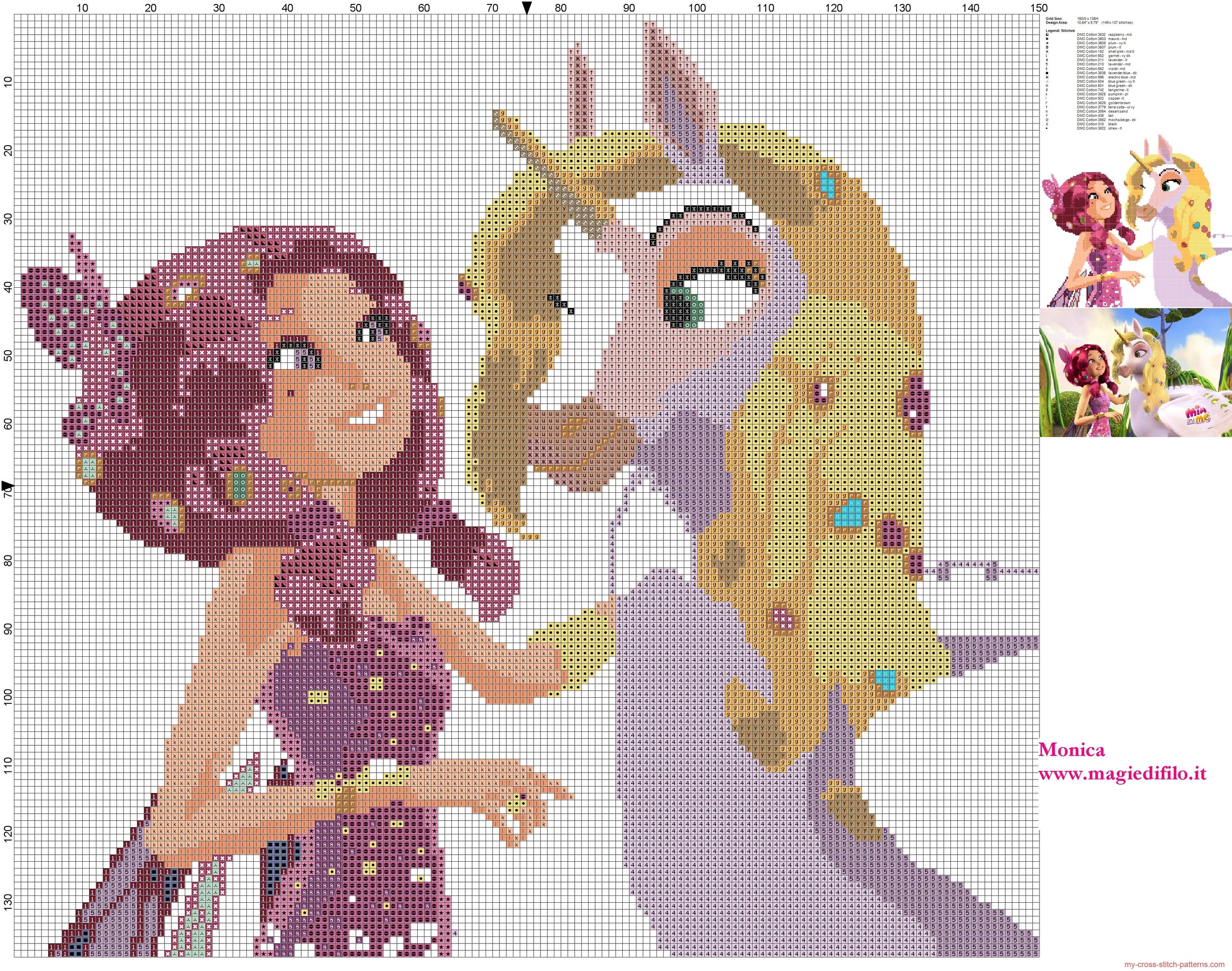 mia_with_unicorn_2_cross_stitch_pattern_mia_and_me