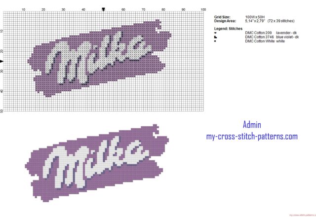 milka_chocolate_logo_free_cross_stitch_pattern