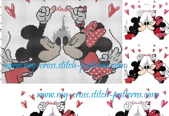 minnie_and_mickey_mouse_cross_stitch_pattern_