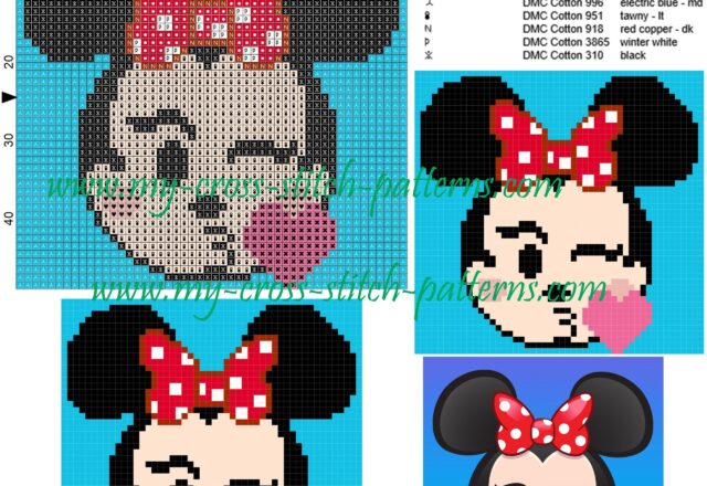 minnie_emoction_cross_stitch_pattern_