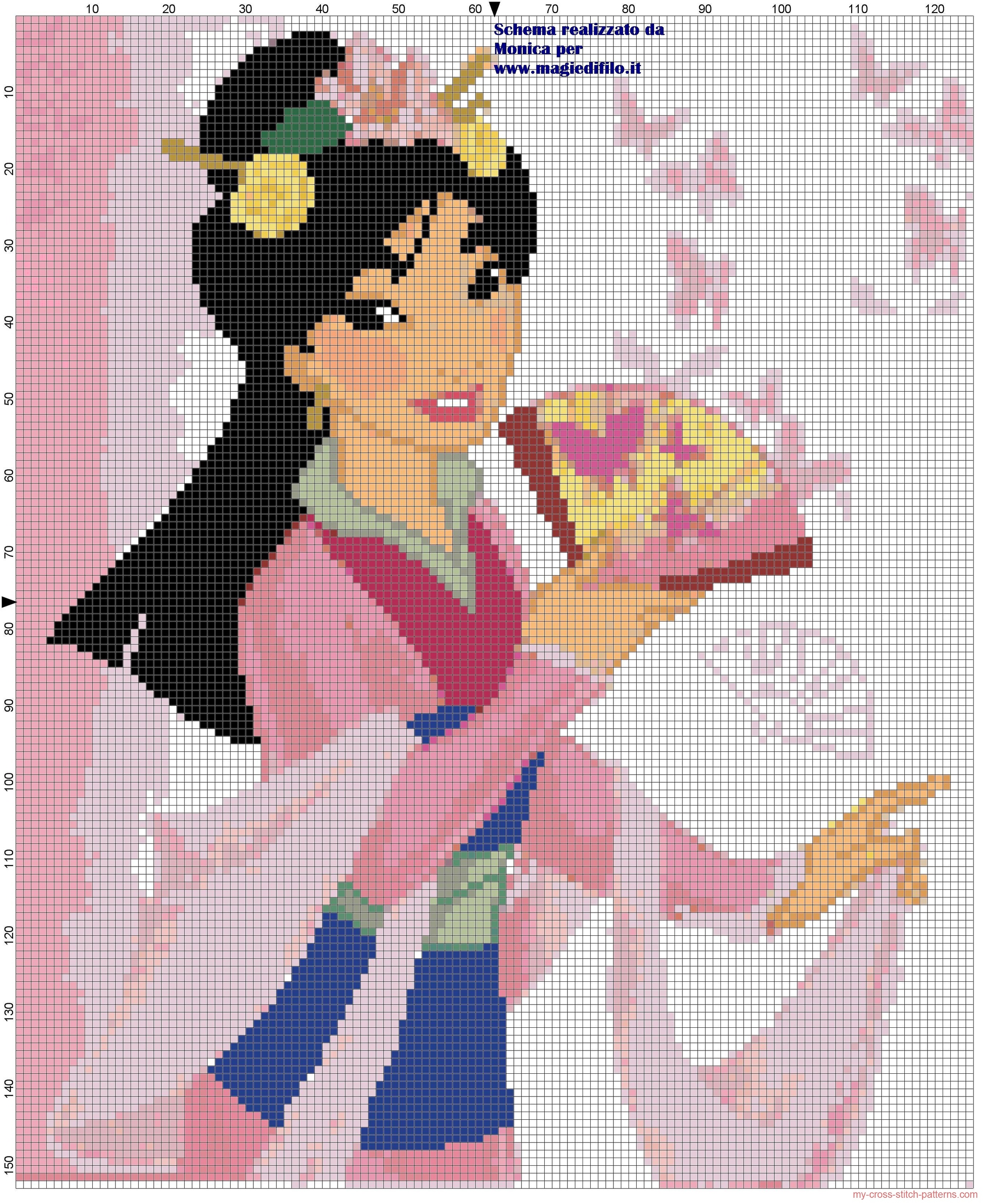 mulan_cross_stitch_pattern