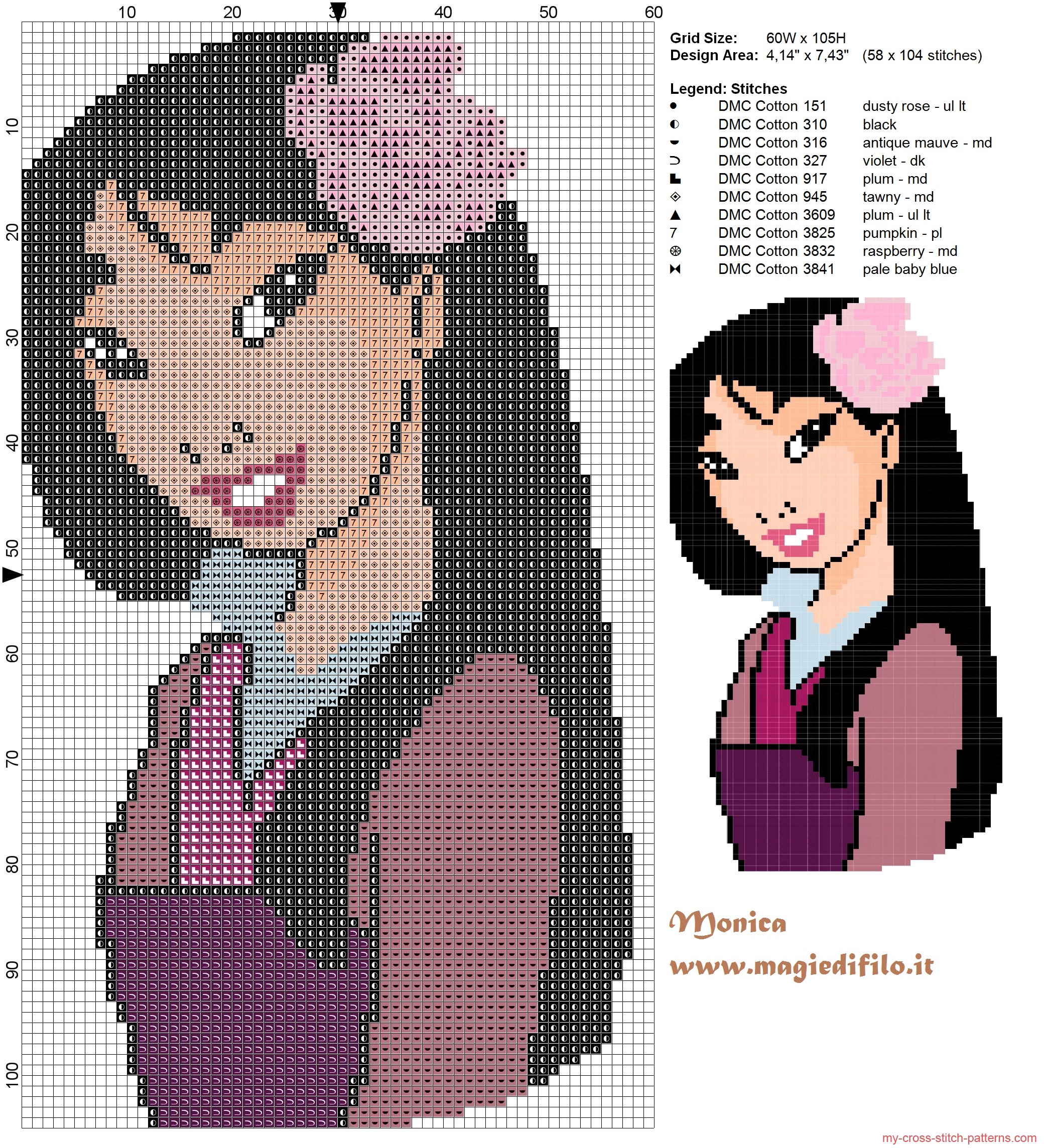 _mulan_happy_cross_stitch_pattern_