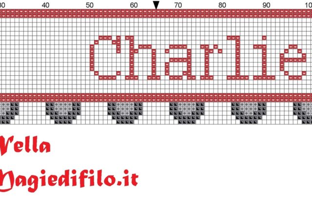 name_charlie_with_truck_cross_stitch_pattern_