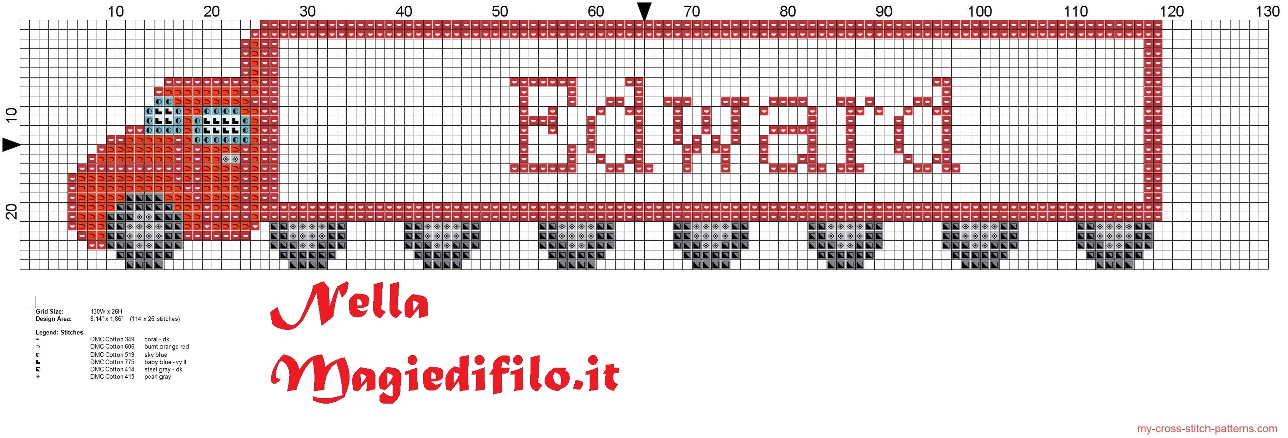 name_edward_with_truck_cross_stitch_pattern