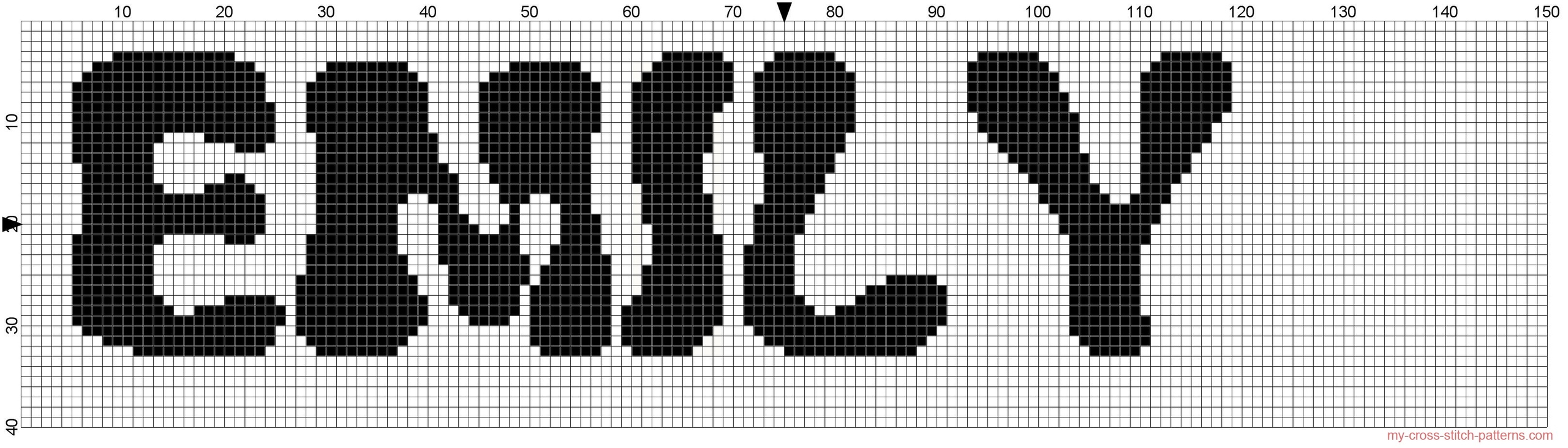 name_emily_cross_stitch_pattern_flubber_font_height_30