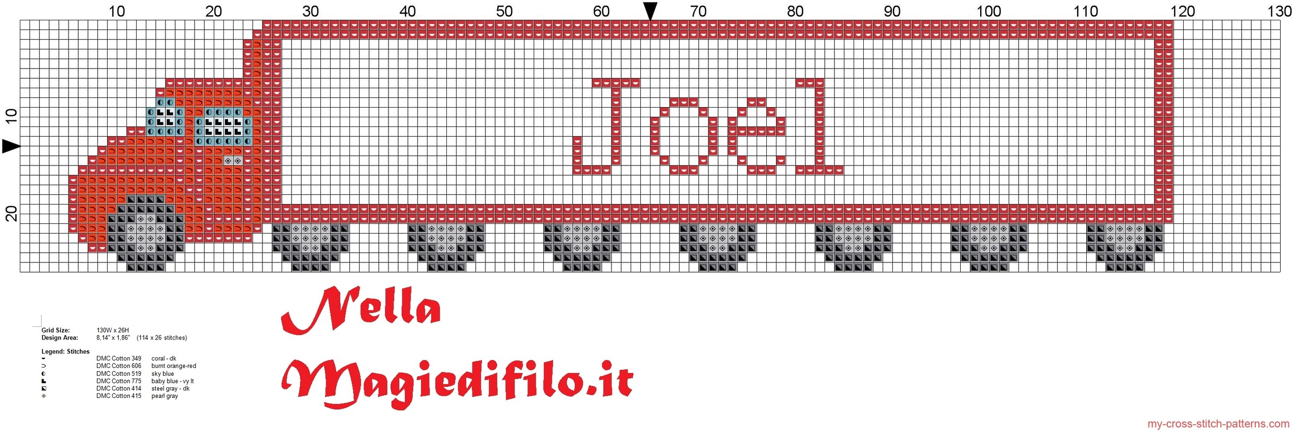 name_joel_with_truck_cross_stitch_pattern_