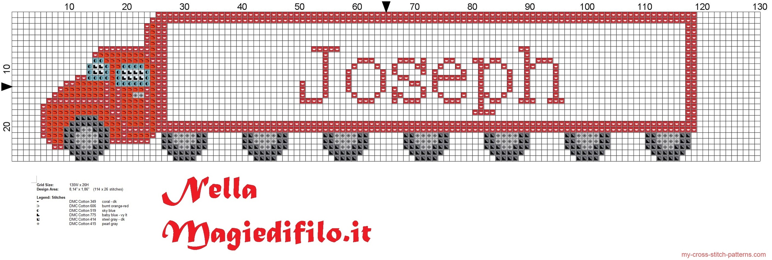 name_joseph_with_truck_cross_stitch_pattern