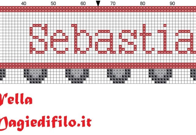 name_sebastian_with_truck_cross_stitch_pattern_