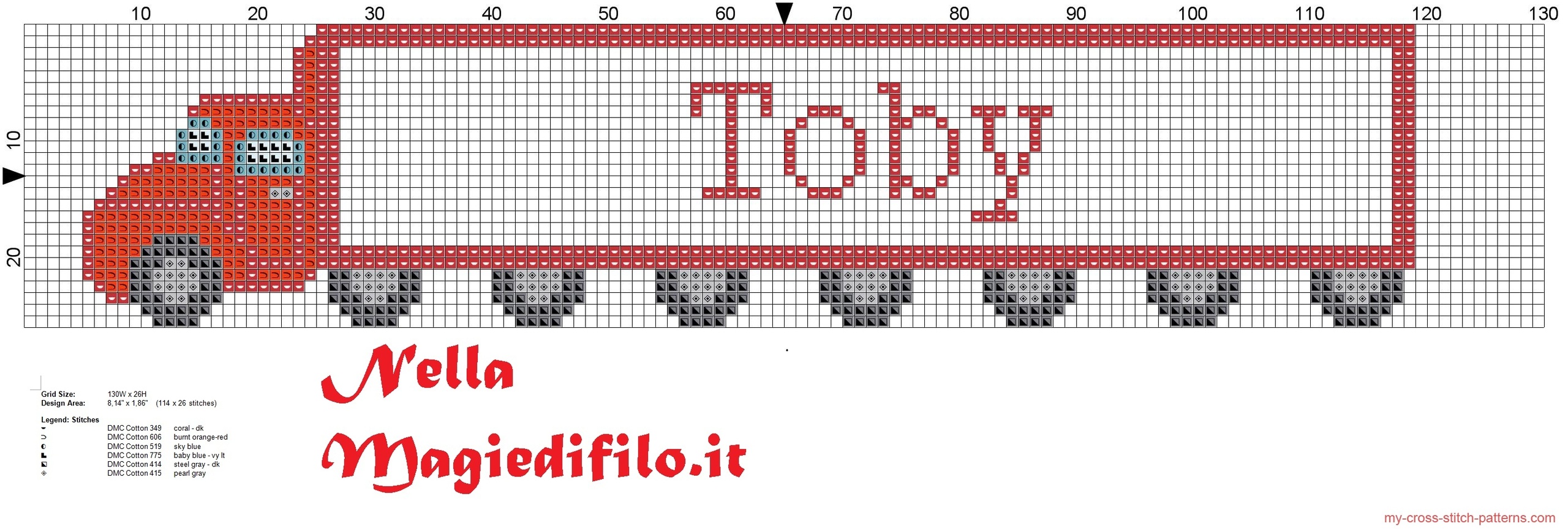 name_toby_with_truck_cross_stitch_pattern_