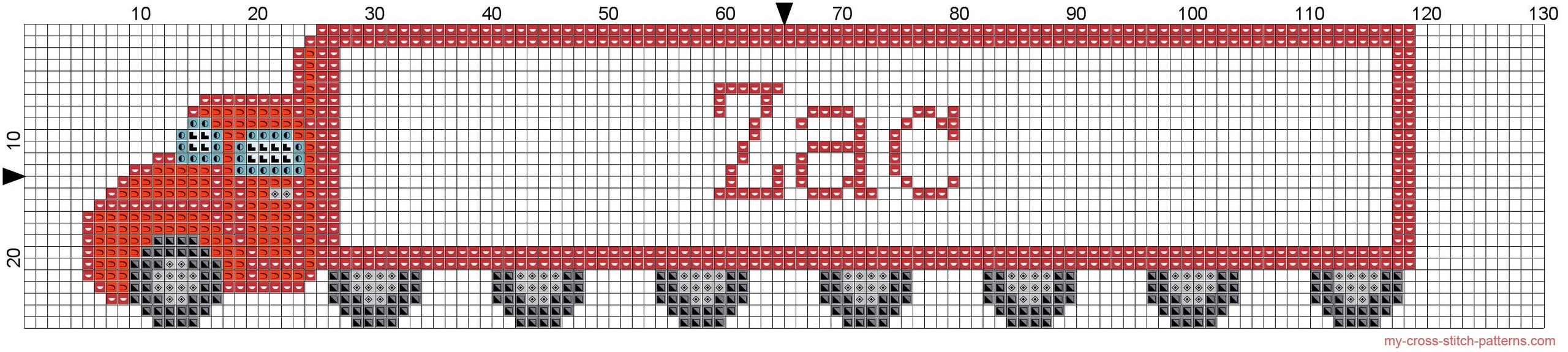 name_zac_with_truck_cross_stitch_pattern_