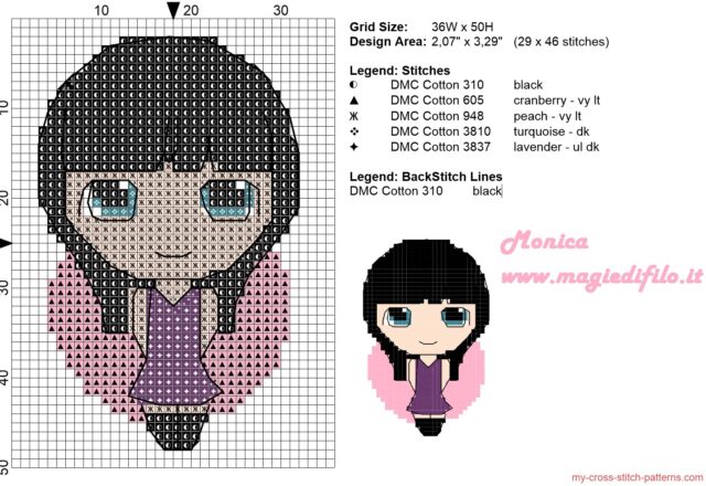 nico_robin_one_piece_cross_stitch_pattern_