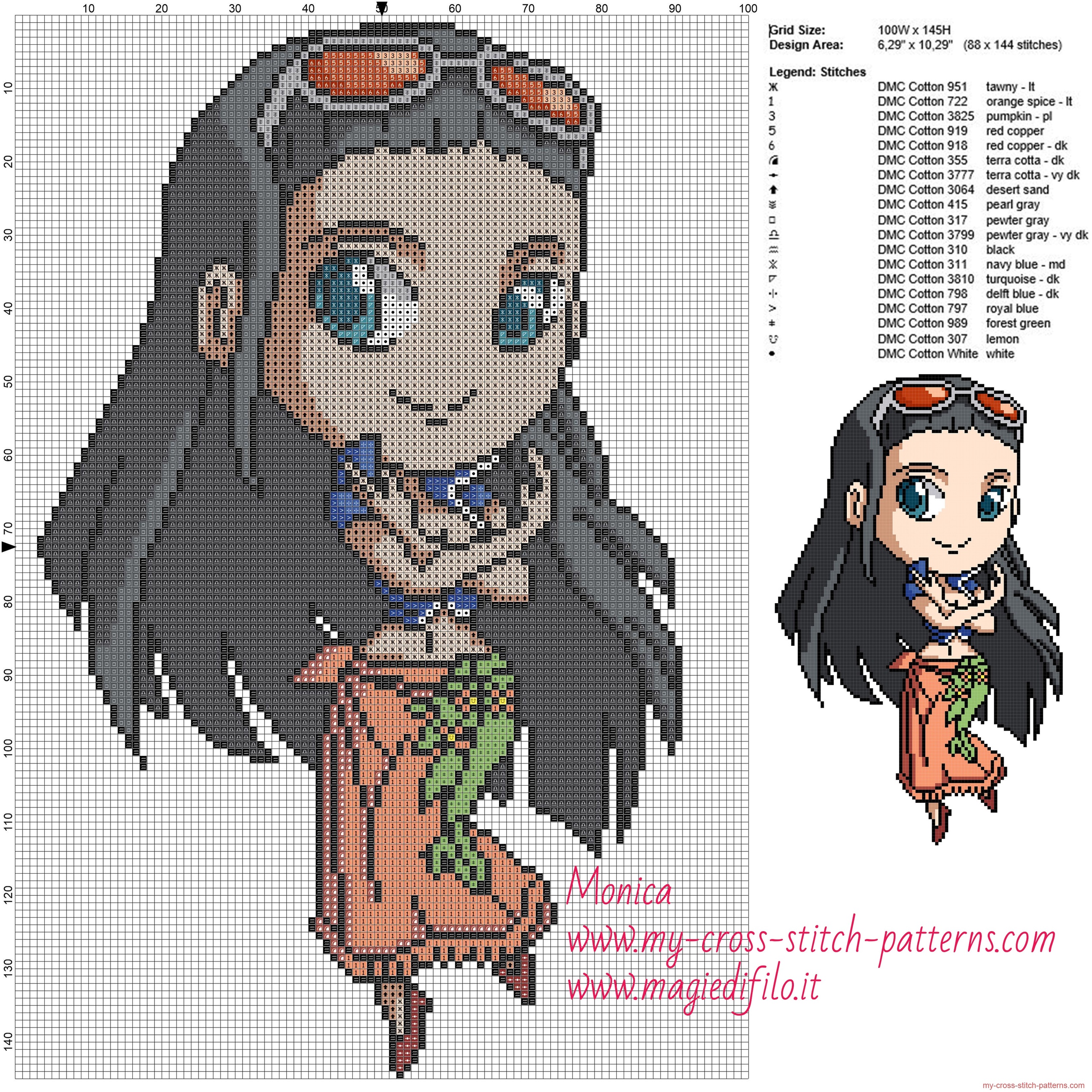 nico_robin_one_piece_cross_stitch_pattern__2