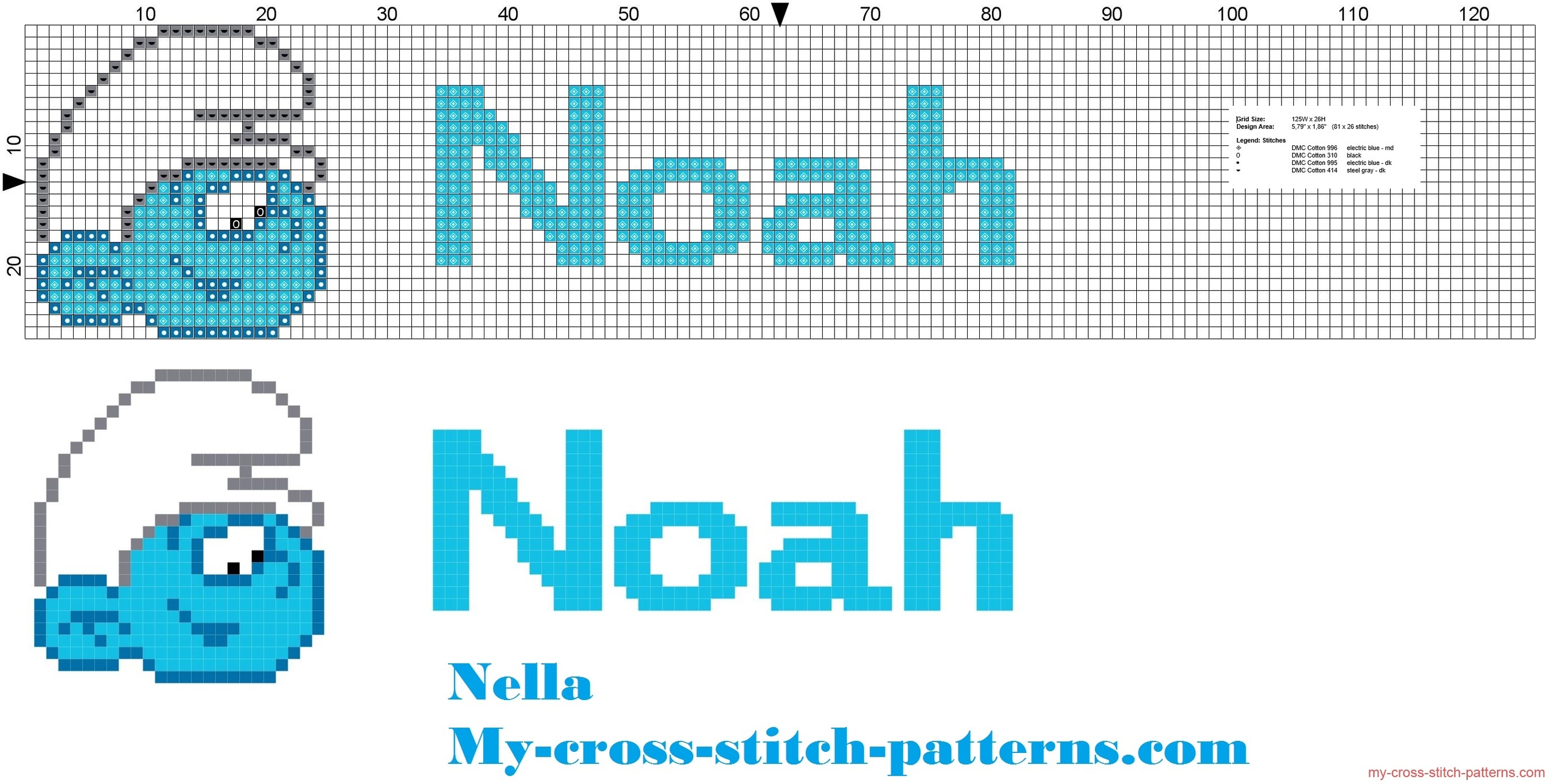 noah_name_with_baby_smurf